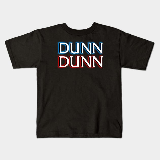 Dunn Dunn Kids T-Shirt by Adam Endacott